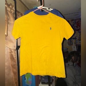 Polo Ralph Lauren Yellow Short Sleeve Tee